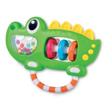                             HAP-P-KID Chrastítko pro miminka - Krokodýl                        