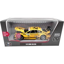                             Kovový model - 1:32 BMW M3 DTM žluté                        