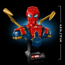                             LEGO® | Marvel 76326 Busta Iron Spider-Mana                        