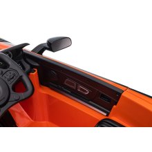                             Dětské elektrické auto Mercedes-Benz AMG oranžové + dálkový ovladač                        