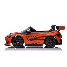                            Dětské elektrické auto Mercedes-Benz AMG oranžové + dálkový ovladač                        