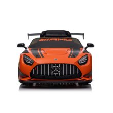                             Dětské elektrické auto Mercedes-Benz AMG oranžové + dálkový ovladač                        