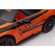                             Dětské elektrické auto Mercedes-Benz AMG oranžové + dálkový ovladač                        
