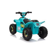                             Dětská elektrická čtyřkolka modrá                        