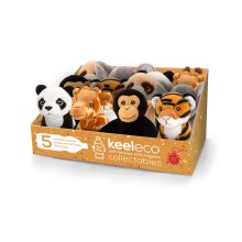                             Keeleco Sběratelská divoká zvířata 12 cm 6 druhů                        