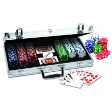                             Pokerová sada ProPoker 300 s žetony 11,5g v hliníkovém kufříku                        