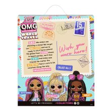                             L.O.L. Surprise! OMG Cestovatelka 3 druhy                        