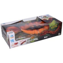                             R/C Had s biomimikry a svítícími očima - oranžový                        