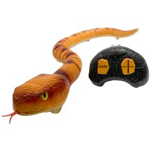                             R/C Had s biomimikry a svítícími očima - oranžový                        