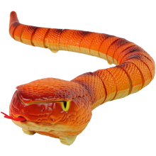                             R/C Had s biomimikry a svítícími očima - oranžový                        