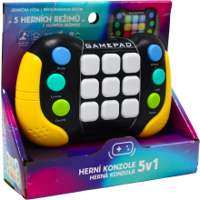                             STUDO GAMES - Herní konzole 5v1 - multifunkční                        