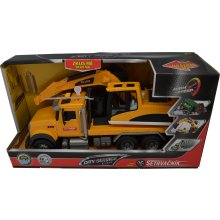                             CITY SERVICE CAR - 1:14 - Bagr (se zvukem, světly a dalšími funkcemi)                        