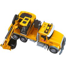                             CITY SERVICE CAR - 1:14 - Bagr (se zvukem, světly a dalšími funkcemi)                        