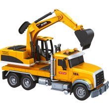                             CITY SERVICE CAR - 1:14 - Bagr (se zvukem, světly a dalšími funkcemi)                        