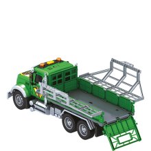                             CITY SERVICE CAR - 1:14 - Nákladní auto na přepravu dinosaurů (se zvukem, světly a dalšími funkcemi)                        