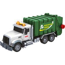                             CITY SERVICE CAR - 1:14 - Popelářský vůz (se zvukem, světly a dalšími funkcemi)                        