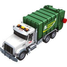                             CITY SERVICE CAR - 1:14 - Popelářský vůz (se zvukem, světly a dalšími funkcemi)                        