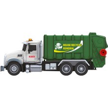                             CITY SERVICE CAR - 1:14 - Popelářský vůz (se zvukem, světly a dalšími funkcemi)                        
