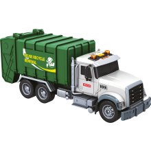                             CITY SERVICE CAR - 1:14 - Popelářský vůz (se zvukem, světly a dalšími funkcemi)                        