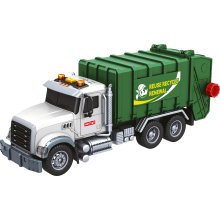                             CITY SERVICE CAR - 1:14 - Popelářský vůz (se zvukem, světly a dalšími funkcemi)                        