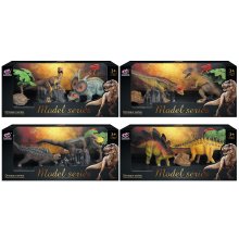                             Dinosauří svět - Set dinosauřích figurek M3 4 druhy                        