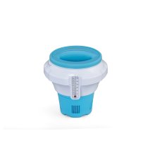                             BESTWAY 58701 - Dávkovací plovák s ochrannou rukavicí Chemguard pro tablety 7,6 cm                        