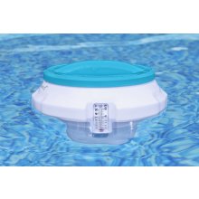                             BESTWAY 58701 - Dávkovací plovák s ochrannou rukavicí Chemguard pro tablety 7,6 cm                        