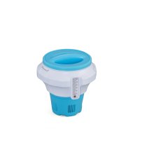                             BESTWAY 58701 - Dávkovací plovák s ochrannou rukavicí Chemguard pro tablety 7,6 cm                        