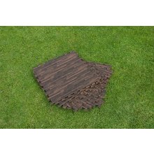                             BESTWAY 58712 - Ochranná podložka pod bazén 50 x 50 cm vzhled dřeva (palisandr)                        