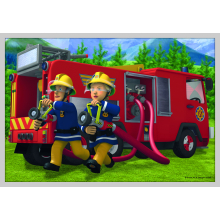                             Trefl - Puzzle 10v1 Požárník Sam                        