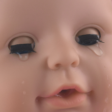                             Dolls World - Panenka baby boohoo 46 cm - pláče + skutečné slzy                        