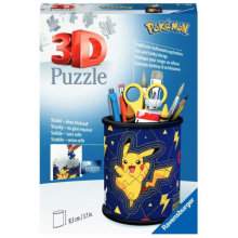                             Ravensburger 3D puzzle 112579 Stojan na tužky Pokémon 54 dílků                        