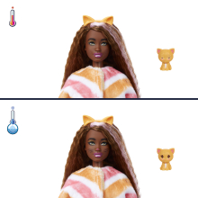                             Barbie Cutie Reveal panenka série 1 - Kotě                        