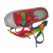                             Rainbow High - Tkaničky do bot                        