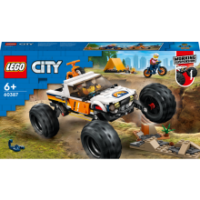                             LEGO® City 60387 Dobrodružství s teréňákem 4x4                        