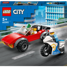                             LEGO® City 60392 Honička auta s policejní motorkou                        