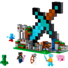                             LEGO® Minecraft® 21244 Rytířská základna                        