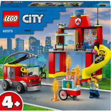                             LEGO® City 60375 Hasičská stanice a auto hasičů                        