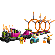                             LEGO® City 60357 Tahač s ohnivými kruhy                        