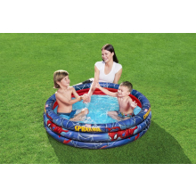                             BESTWAY 98018 - Nafukovací bazén Spider-Man 3 pruhy průměr 122 x 30 cm                        