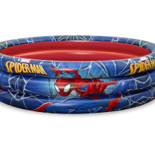                             BESTWAY 98018 - Nafukovací bazén Spider-Man 3 pruhy průměr 122 x 30 cm                        