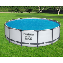                             BESTWAY 58252 - Solarní plachta na bazén 417 cm modrá kulatá                        