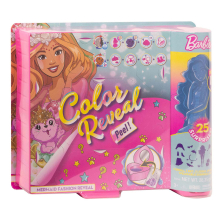                             Barbie Color Reveal Peel &amp; Fantasy Fashion Transformace mořské panny                        