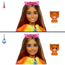                             Barbie Cutie Reveal Barbie Džungle - Tygr HKP99                        