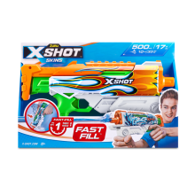                             ZURU X-SHOT Vodní pistole Skins - Hyperload Fast fill                        