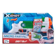                             ZURU X-SHOT Vodní pistole Micro Fast fill                        