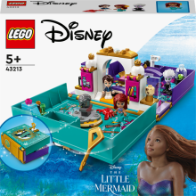                             LEGO® │ Disney 43213 Malá mořská víla a její pohádková kniha                        