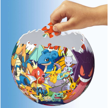                             Ravensburger Puzzle-Ball Pokémon 72 dílků                        