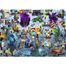                             Ravensburger Challenge Puzzle Minecraft 1000 dílků                        