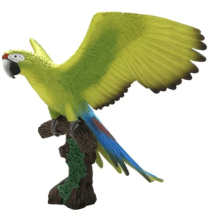                             Bullyland - Velký zelený papoušek                        